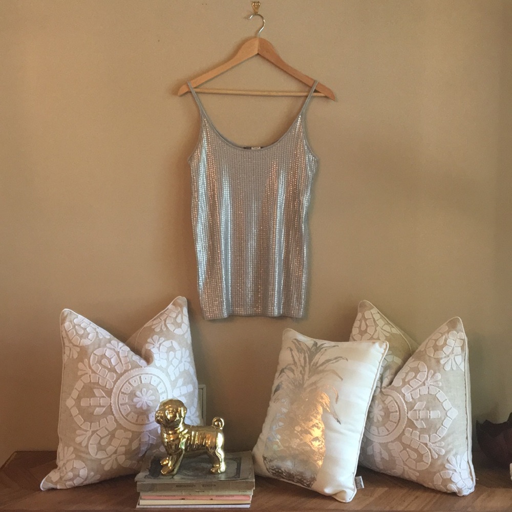 Vince sequin tank S